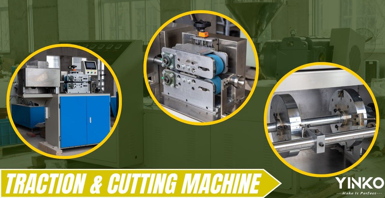 traction and cutting machine