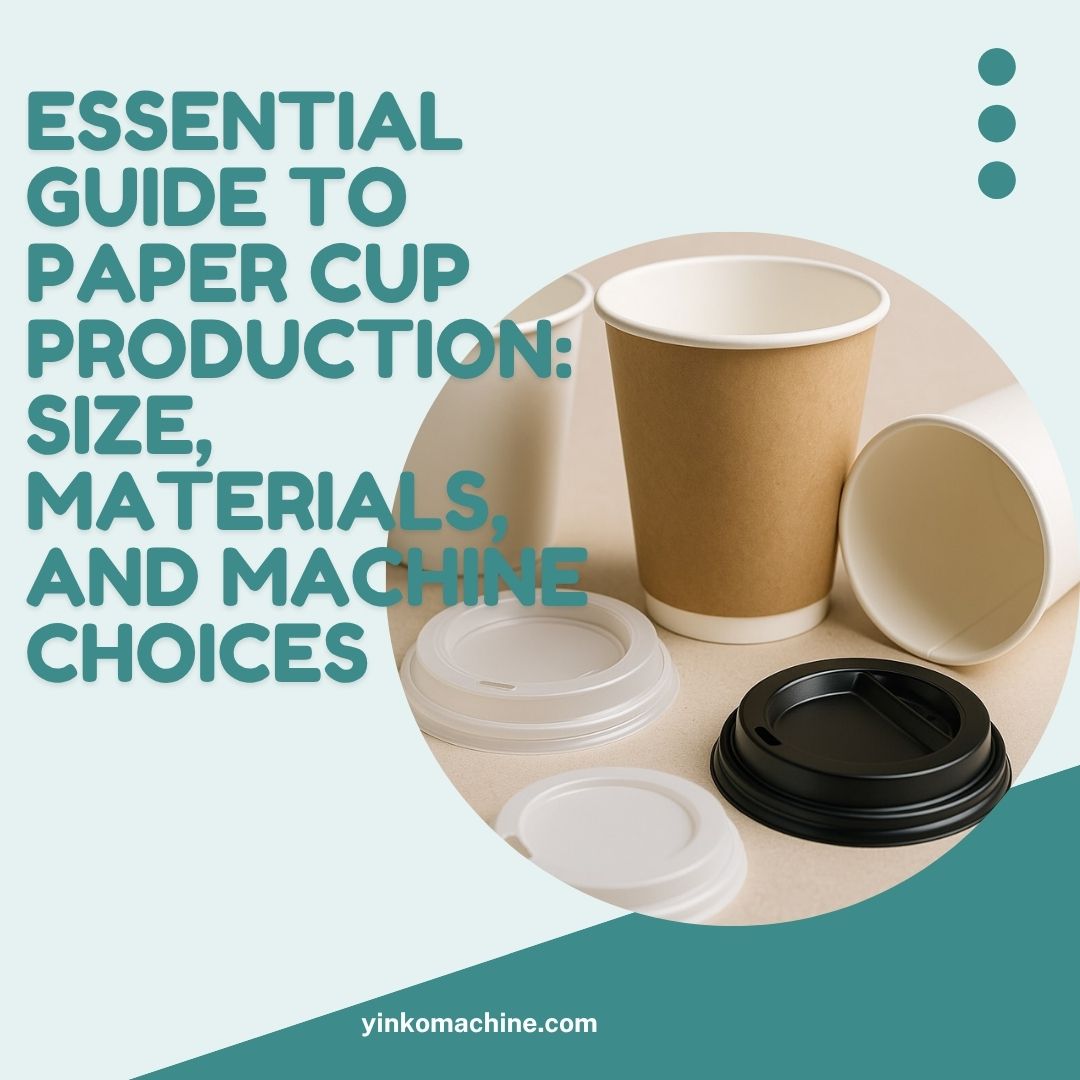 Essential Guide to Paper Cup Production: Size, Materials, and Machine Choices